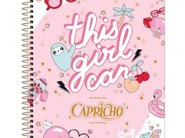 caderno rosa