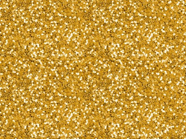 Dourado com glitter