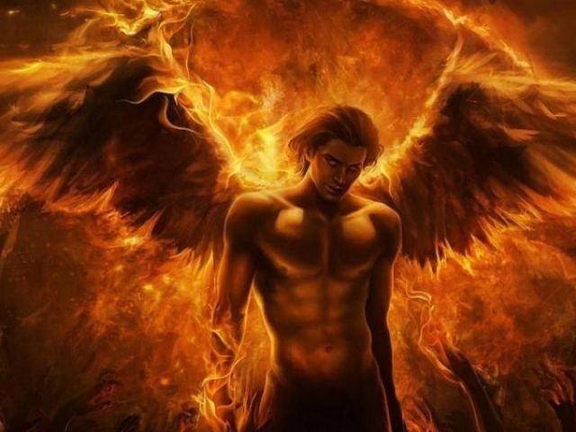Anjo do fogo 🔥👼🏿