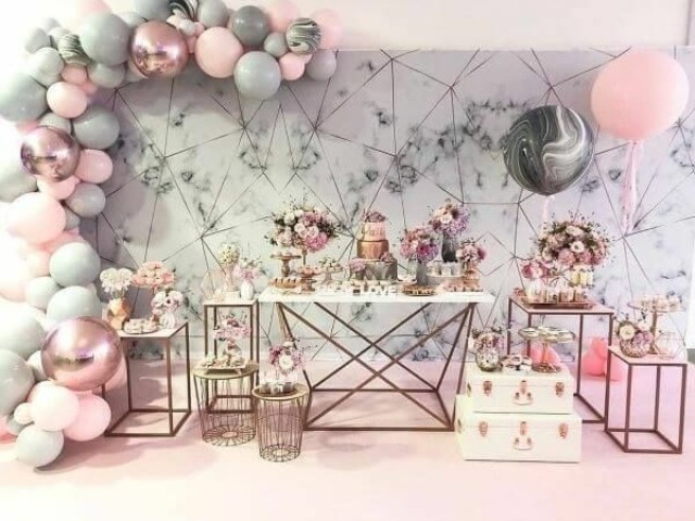 Que tal uma festa sem balada mas fofa e elegante?