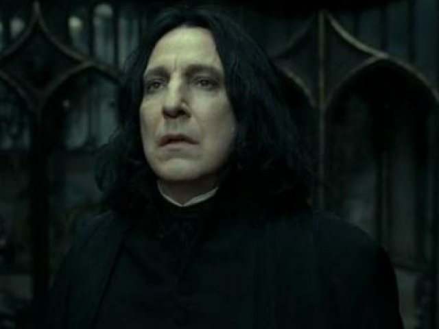 Você é o Severus Snape! Parabéns!