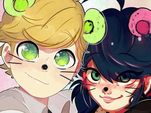 Adrien e Marinette