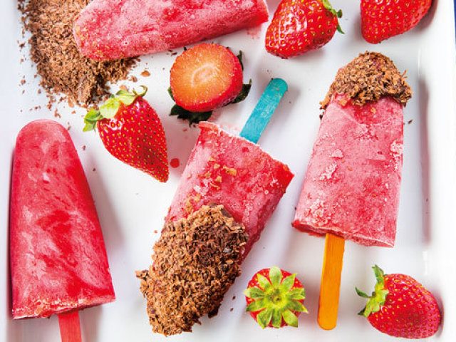 Gelado de Morango