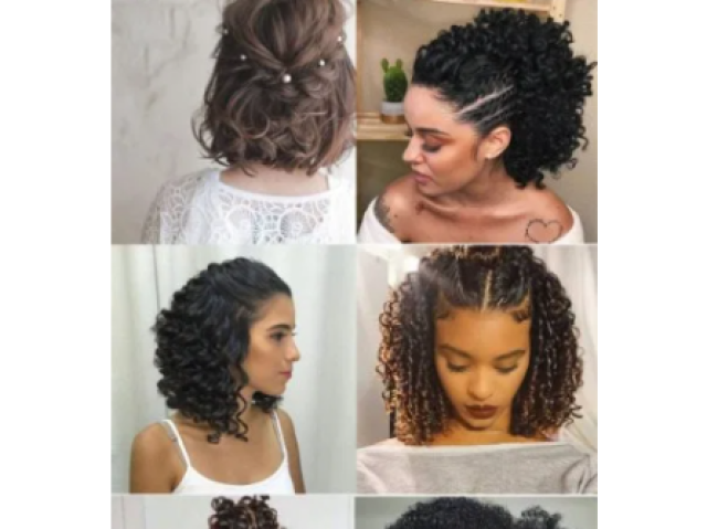 O penteado de cabelo tambem é importante