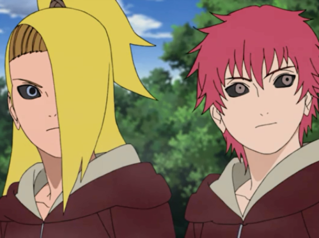 Sasore e Deidara