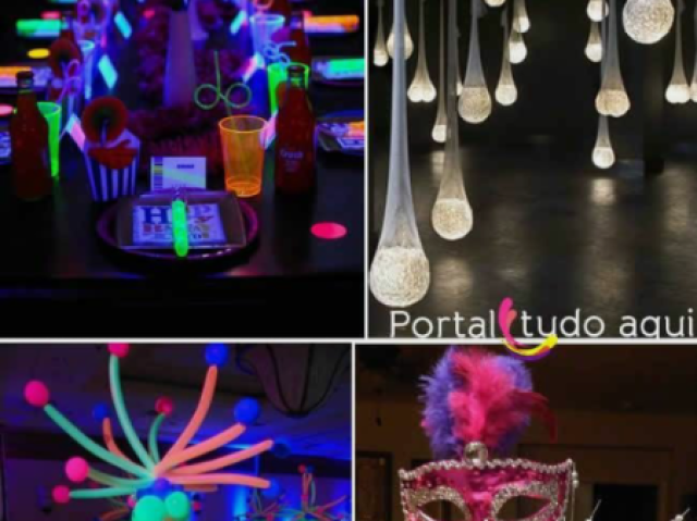Os copos ,guardanapos etc...
S茫o neon