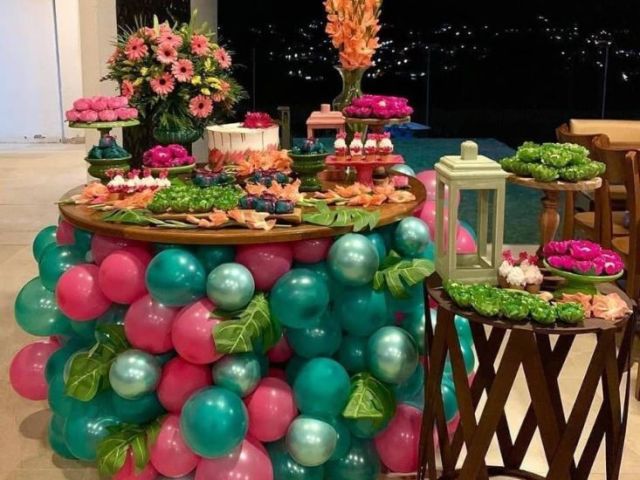 Aniversário com piscina