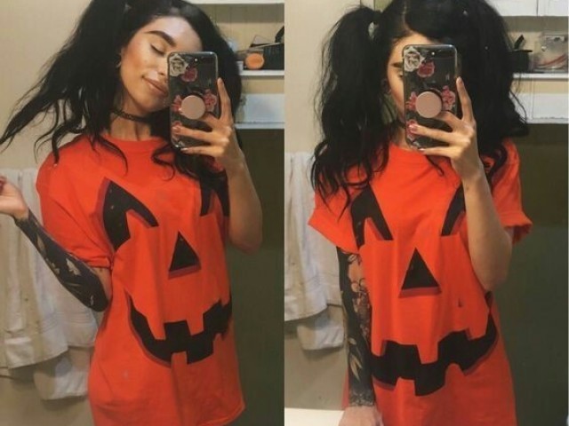 Essa é de halloween, mas tá da hora
