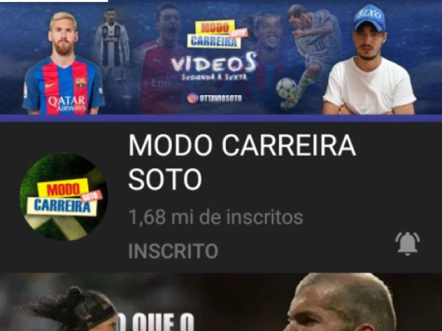 Modo carreira Soto