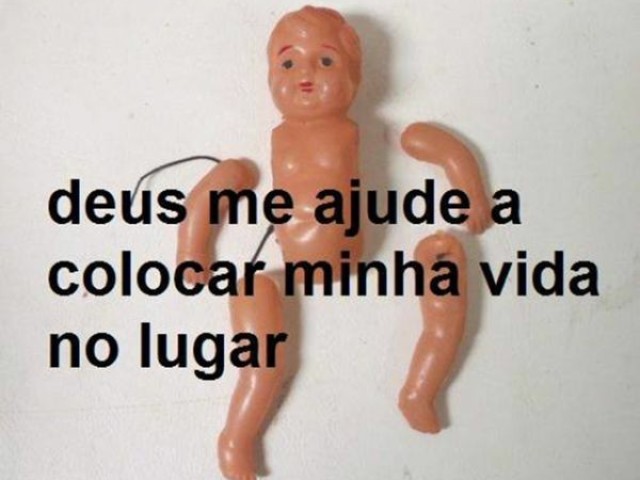 Deus me ajude a colocar minha vida no lugar