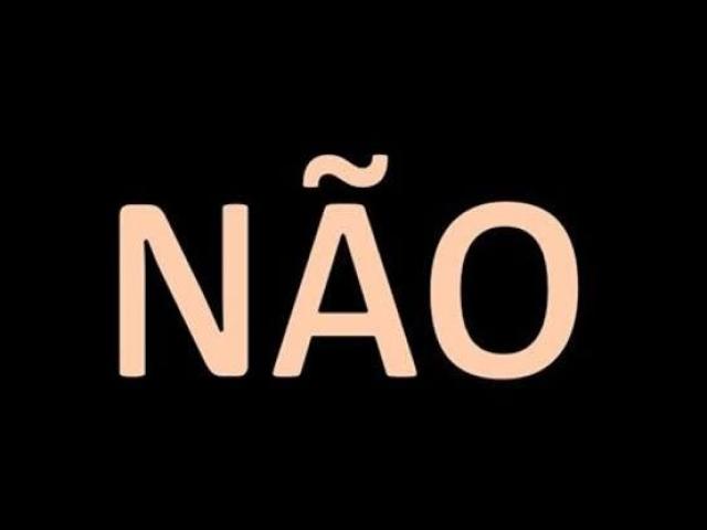 Não