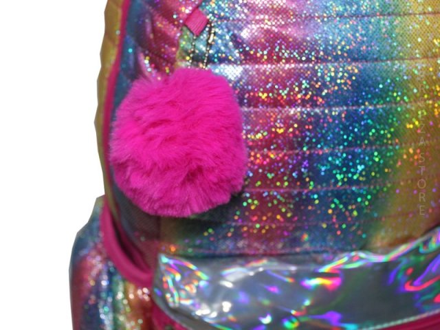 mochila de glitter