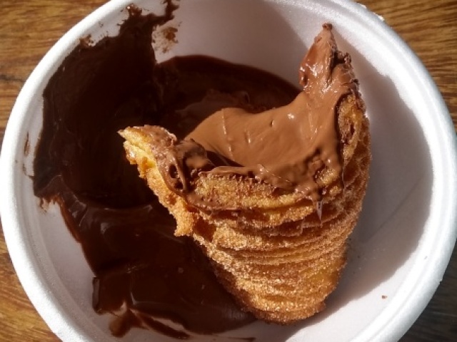 Churros de Nutella