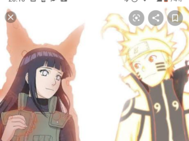 Hinata e Naruto