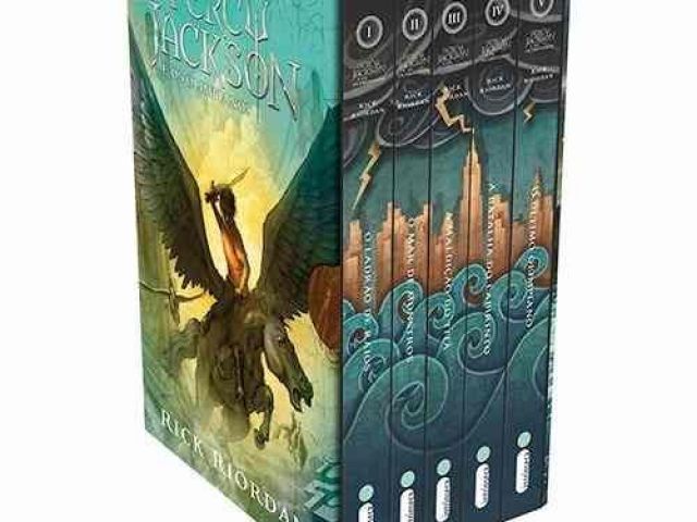 Saga de Livros Percy Jackson.