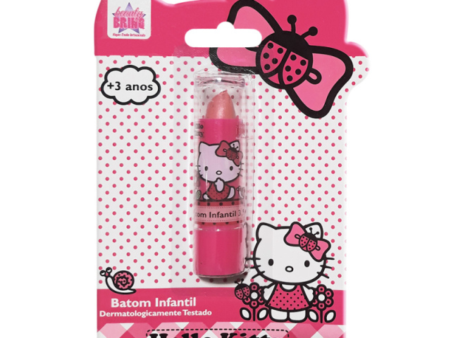 batom hello kitty