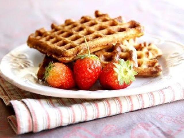 Waffle, bem americano.