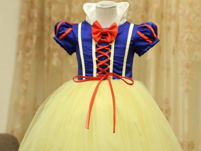 Vestido da branca de neve