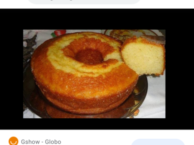 Bolo de laranja