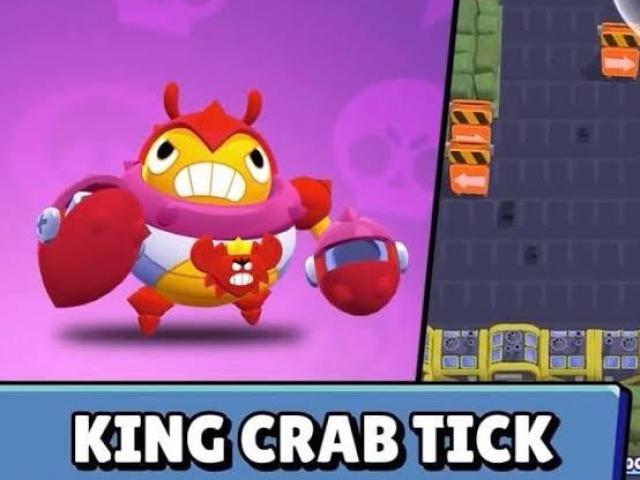 Tick caranguejo-real