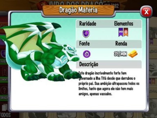 Dragão Materia