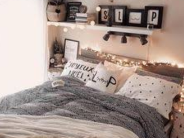 Amei seu quarto dos sonhos ele é bem do estilo Tumblr misturado com E-girl
