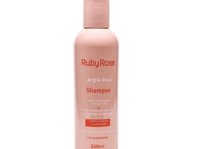 Shampoo de argila rosa- Ruby Rose