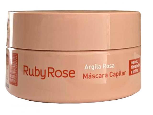 Máscara capilar de argila rosa- Ruby Rose