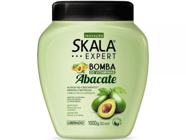 Máscara capilar bomba de vitaminas com abacate- Skala