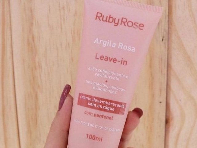 Leave-in de argila rosa- Ruby Rose