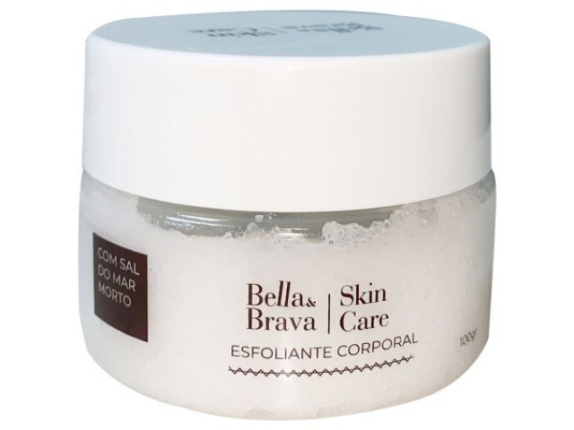 Esfoliante corporal com sal do mar morto- Bella e Brava