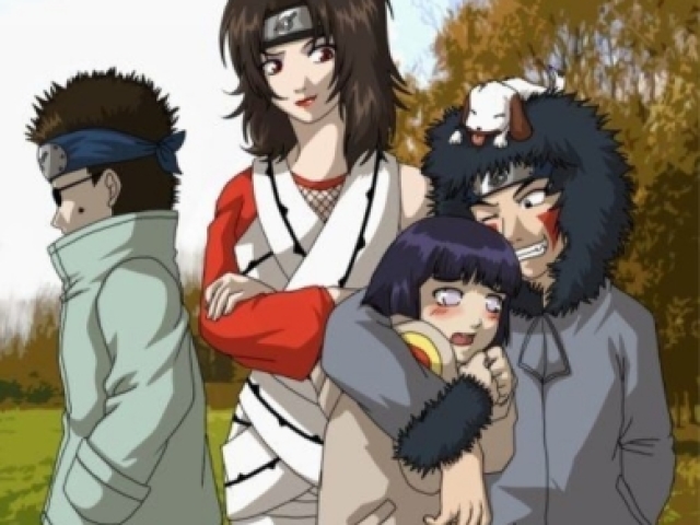 Yuuhi Kurenai//Shino Aburame//Hinata Hyuuga//Kiba Inuzuka