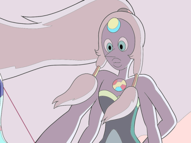 Opal (pérola e ametista)