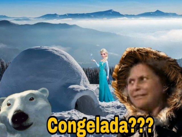 KKKKK congelada??