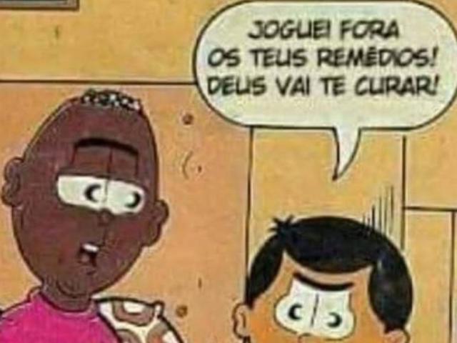 Joguei fora os remédios