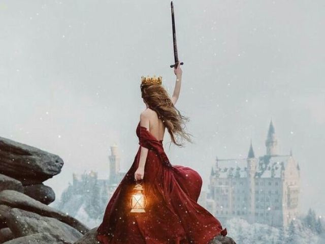 Sessão de fotos de princesa