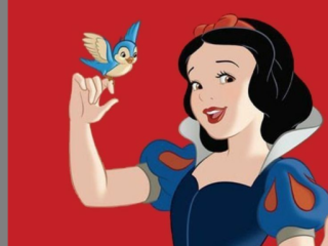 Branca de neve.