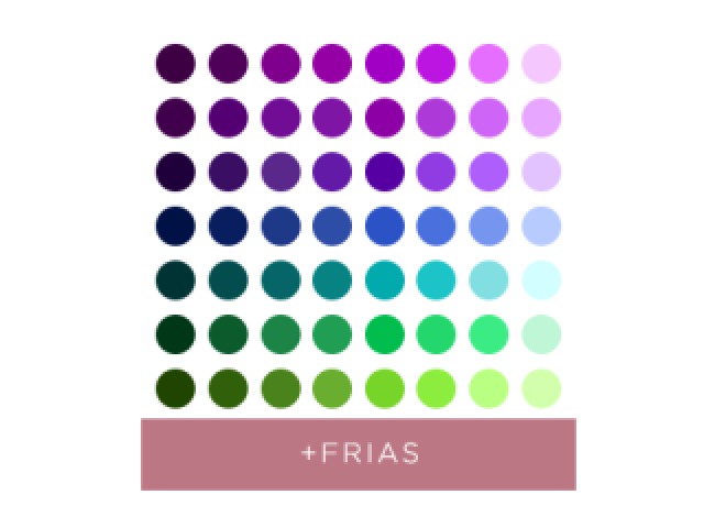 Cores mais frias