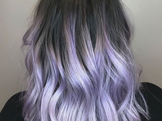 roxo meio platinado