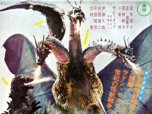 Ghidorah, o monstro tricéfalo