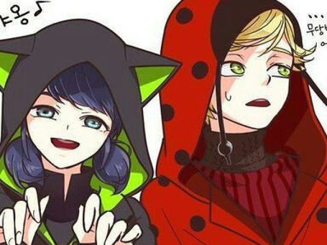Adrien x Marinette ou Marinette x Adrien