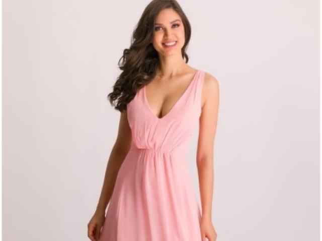 Vestido rosa