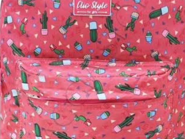 Agora sua mochila
