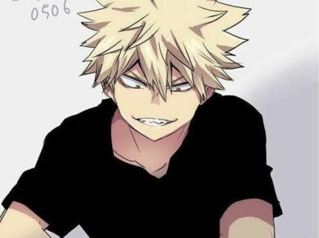 O Bakugou é gatinho