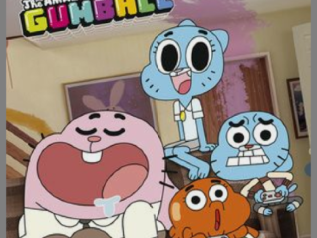 O incrível mundo de Gumball.