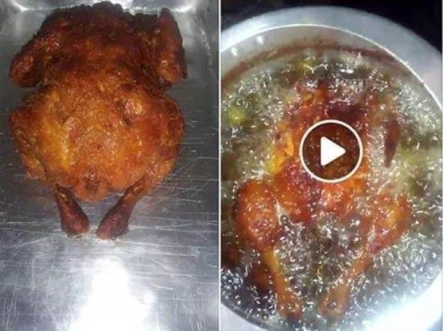 Frango frito na panela de pressão