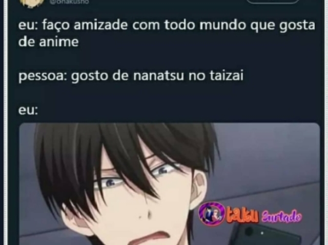 O meu hate em nanatsu