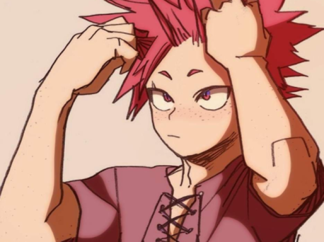 Você foi notada pelo Kirishima!