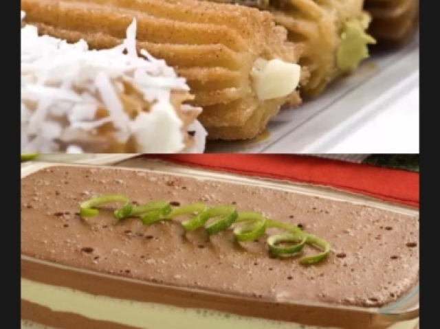 Churros,mousse