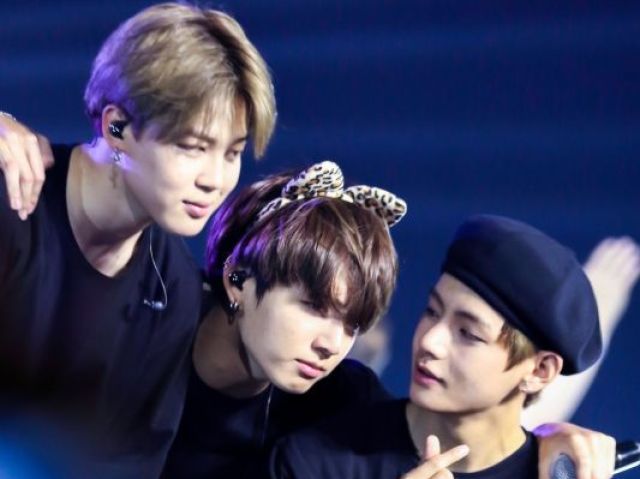 Jungkook,Taehyung e Jimin